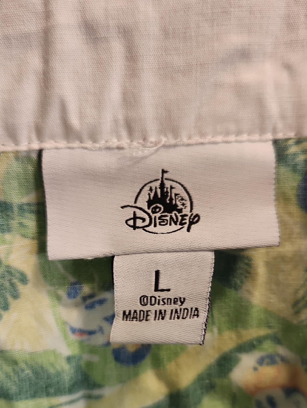 Disney Parks Caribbean Beach Resort Mickey Tropical Tunic Top Coverup L - Picture 5 of 12